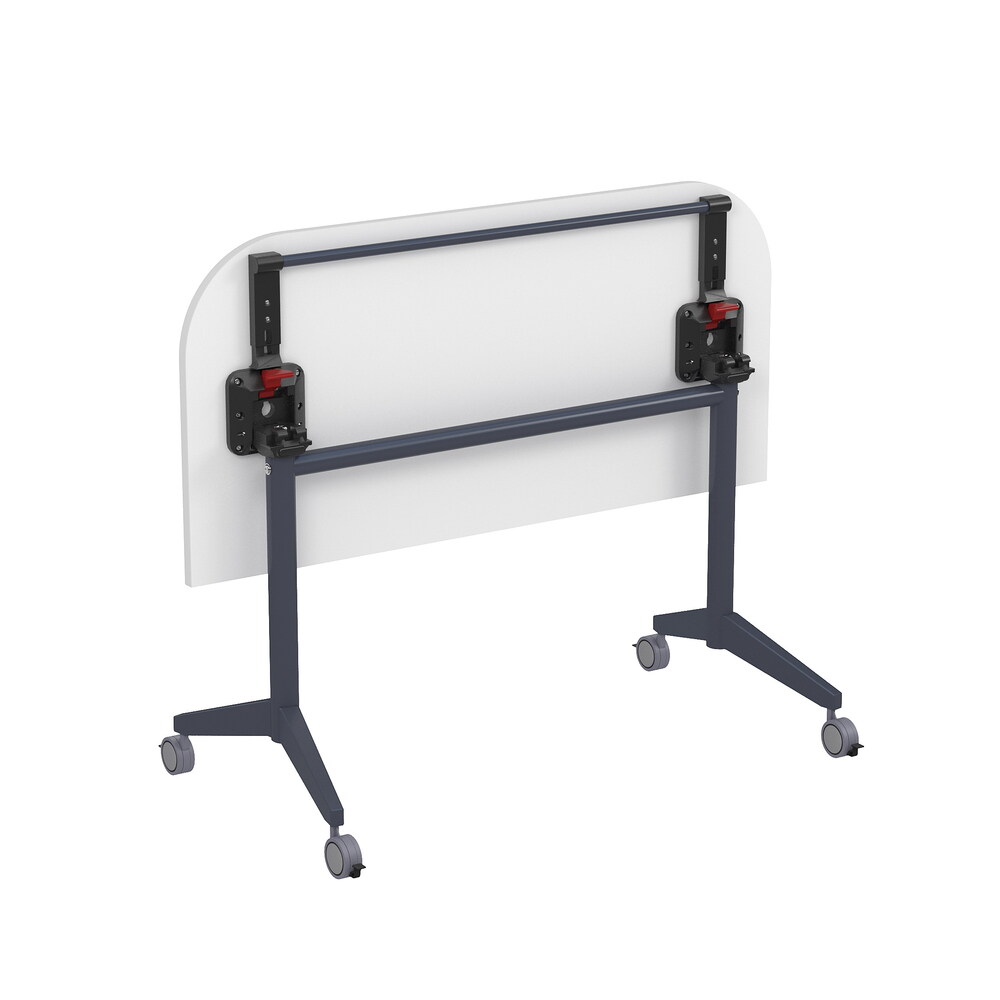 Складной радиусный стол-трансформер с фиксаторами