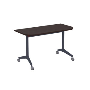 Складной радиусный стол-трансформер с фиксаторами