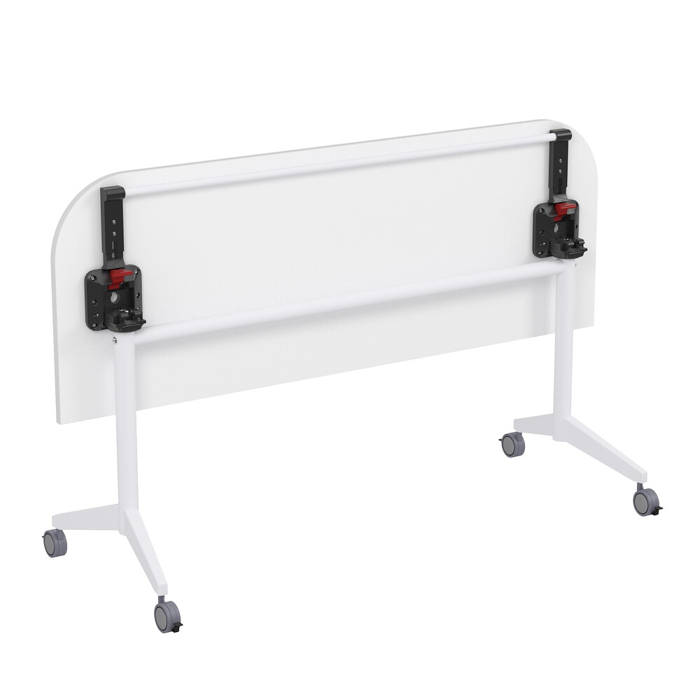 Складной радиусный стол-трансформер с фиксаторами