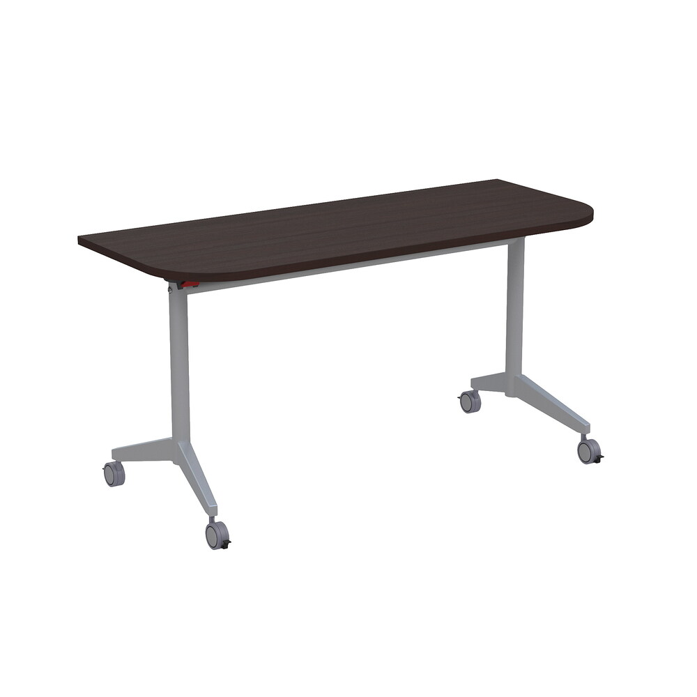 Складной радиусный стол-трансформер Simple с фиксаторами