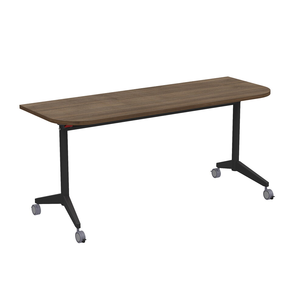 Складной радиусный стол-трансформер Simple с фиксаторами