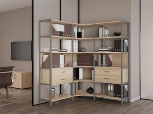 Офисная мебель для персонала SHELF SYSTEM (стеллажи)