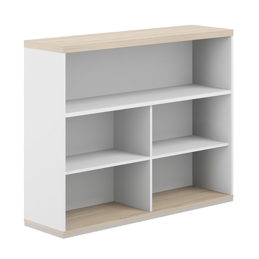 Стеллаж-комбо 1-стор. 1438 с топом, с экраном ЛДСП