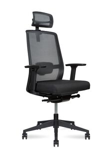 Кресло для персонала Nova black