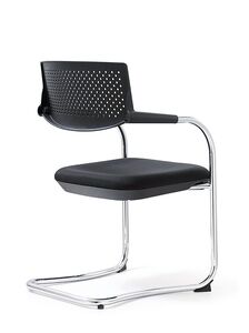 Кресло для посетителя Visavi black CF