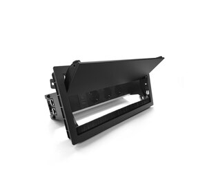 VERSAFLAPDUAL 3p+1Usb(AC)+2RJ АЛЮМИНИЙ