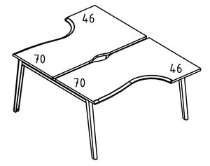 Станция Классика каркас МТ 1 скос 2х120