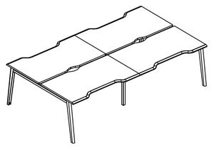 Рабочая станция 4х120 Симметрия опоры МТ 1 скос